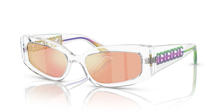 Dolce & Gabbana 0DG4445 31336Q 54 Crystal/ Brown Mirror Red/Yellow 54 / Polyamide / Acetate / Acetate