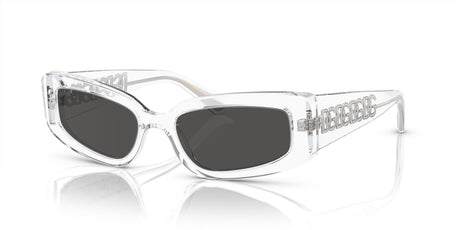 Dolce & Gabbana 0DG4445 313387 54 Crystal/ Dark Grey 54 / Polyamide / Acetate / Acetate