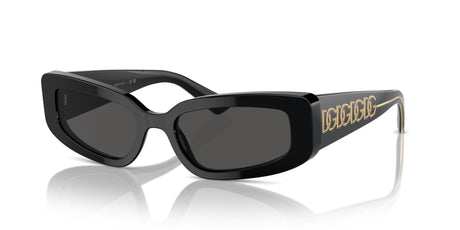 Dolce & Gabbana 0DG4445 335587 54 Black/ Dark Grey