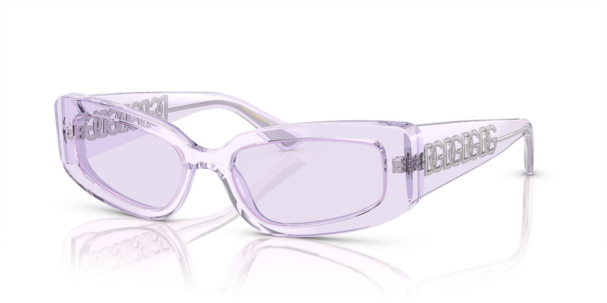 Dolce & Gabbana 0DG4445 33821A 54 Lillac Transparent/ Light Violet 54 / Polyamide / Acetate / Acetate
