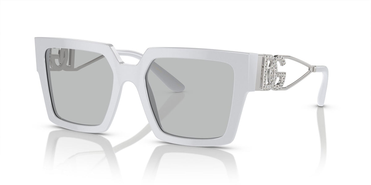 Dolce & Gabbana 0DG4446B 341887 53 Light Grey/ Light Grey 53 / Polyamide / Acetate / Metal