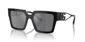 Dolce & Gabbana 0DG4446B 501/6G 53 Black/ Grey Mirror Black 53 / Polyamide / Acetate / Metal