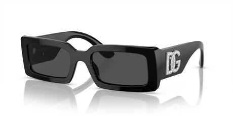 Dolce & Gabbana 0DG4447B 335587 53 Black/ Dark Grey