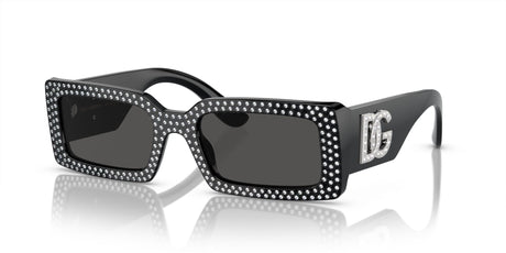 Dolce & Gabbana 0DG4447B 501/87 53 Black/ Dark Grey 53 / Polyamide / Acetate / Acetate