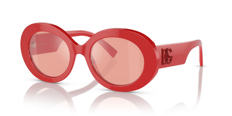 Dolce & Gabbana 0DG4448F 3088E4 51 Red/ Pink Mirror Pink 51 / Polyamide / Acetate / Acetate