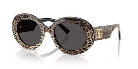 Dolce & Gabbana  0DG4448 316387 51 Top Leo On Black/ Dark Grey