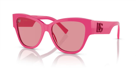 Dolce & Gabbana 0DG4449 326230 54 Fuchsia/ Pink Mirror Internal Silver 54 / Polyamide / Acetate / Acetate
