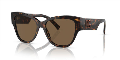 Dolce & Gabbana 0DG4449 502/73 54 Havana/ Dark Brown 54 / Polyamide / Acetate / Acetate