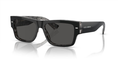 Dolce & Gabbana 0DG4451 340387 55 Black On Grey Havana/ Dark Grey