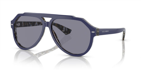Dolce & Gabbana 0DG4452F 3423/1 60 Blue On Blue Havana/ Grey 60 / Polyamide / Acetate / Acetate