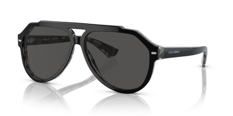 Dolce & Gabbana 0DG4452 340387 60 Black On Grey Havana/ Dark Grey