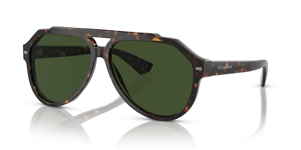 Dolce & Gabbana 0DG4452 502/71 60 Havana/ Dark Green