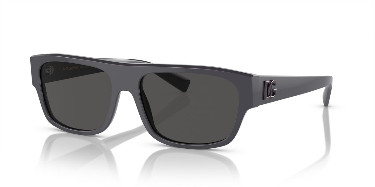 Dolce & Gabbana 0DG4455 310187 57 Dark Grey/ Dark Grey 57 / Polyamide / Acetate / Acetate