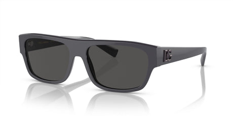 Dolce & Gabbana 0DG4455 310187 57 Dark Grey/ Dark Grey 57 / Polyamide / Acetate / Acetate