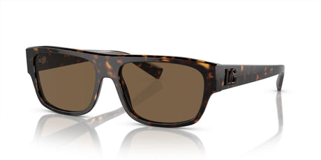 Dolce & Gabbana 0DG4455 502/73 57 Havana/ Dark Brown 57 / Polyamide / Acetate / Acetate