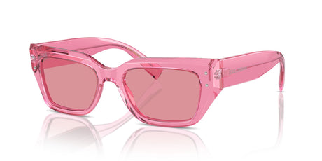 Dolce & Gabbana 0DG4462F 314830 52 Transparent Pink/ Pink Mirror Internal Silver