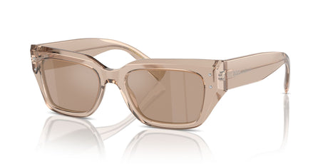 Dolce & Gabbana 0DG4462F 34325A 52 Transparent Camel/ Light Brown Mirror Flash Gold