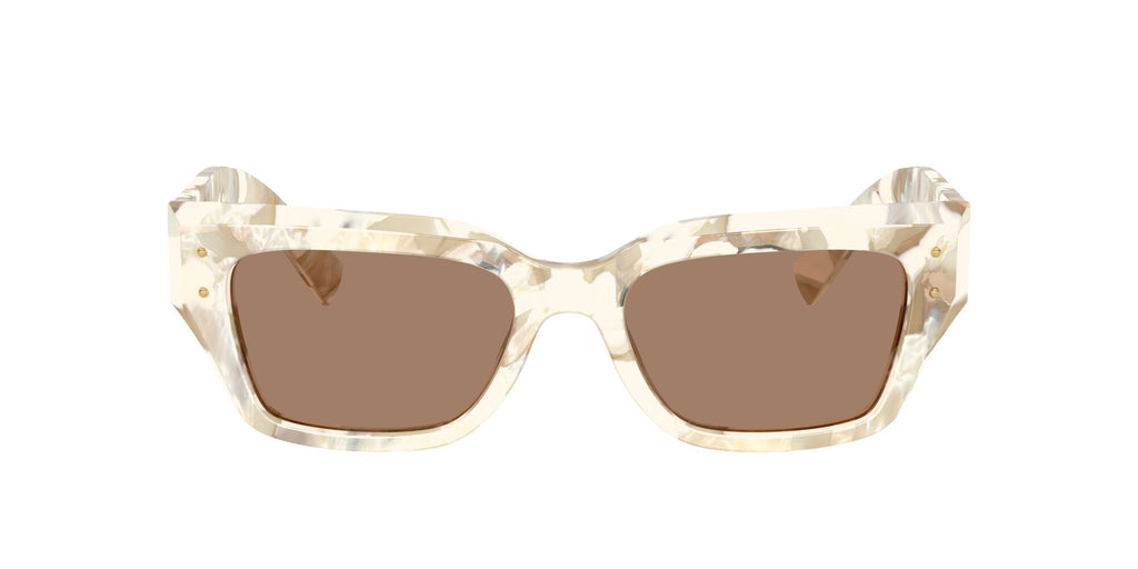 Dolce & Gabbana 0DG4462 346173 52 Pearl Havana Cream/ Solid Brown