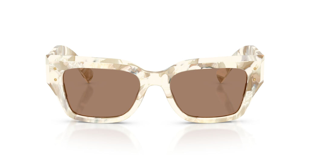 Dolce & Gabbana 0DG4462 346173 52 Pearl Havana Cream/ Solid Brown