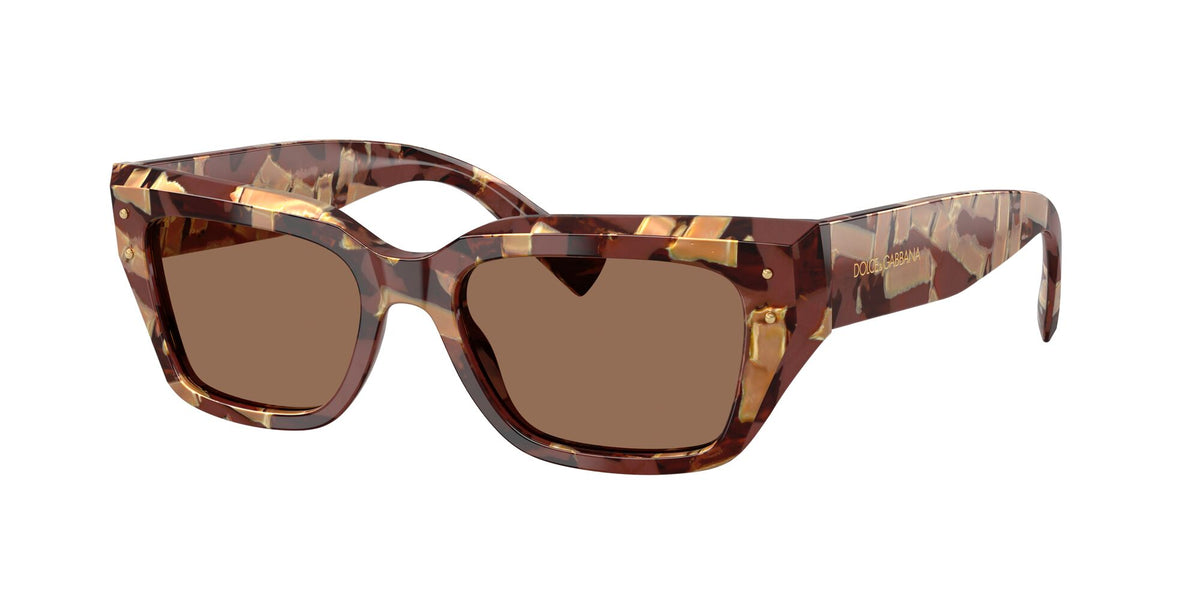 Dolce & Gabbana 0DG4462 346273 52 Pearl Havana Brown/ Dark Brown