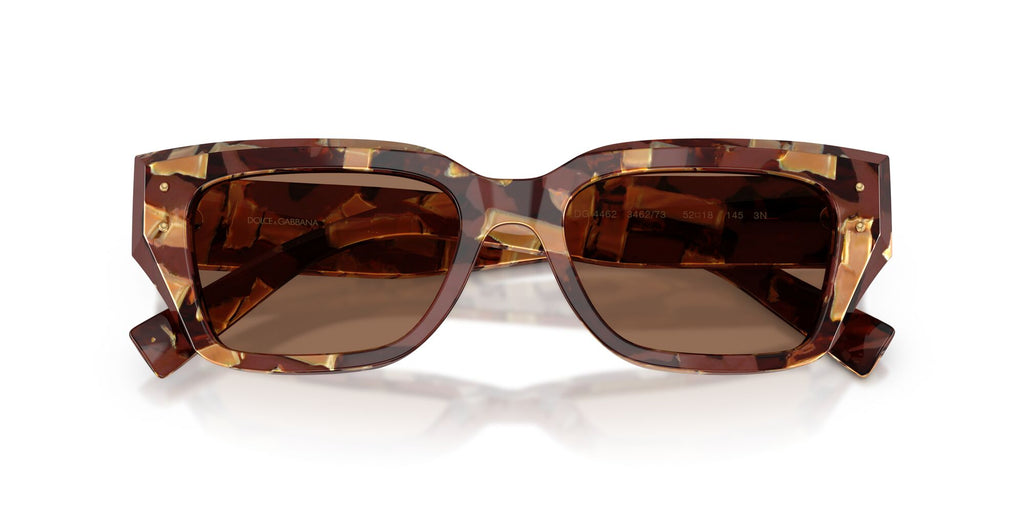 Dolce & Gabbana 0DG4462 346273 52 Pearl Havana Brown/ Dark Brown