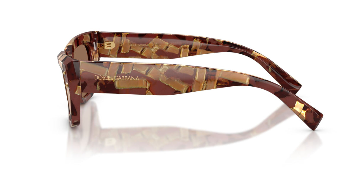 Dolce & Gabbana 0DG4462 346273 52 Pearl Havana Brown/ Dark Brown