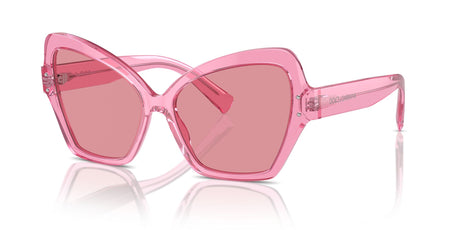Dolce & Gabbana 0DG4463F 314830 56 Transparent Pink/ Pink Mirror Internal Silver