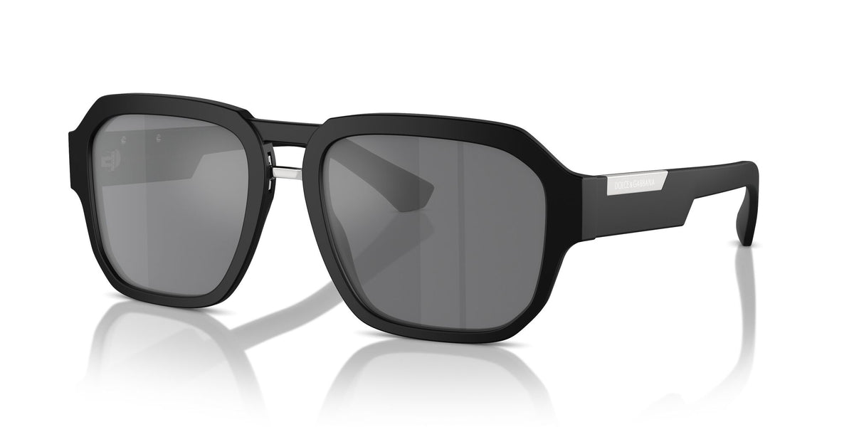 Dolce & Gabbana 0DG4464 25256G 56 Matte Black/ Grey Mirror Black