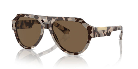 Dolce & Gabbana 0DG4466F 343473 56 Havana Beige/ Dark Brown