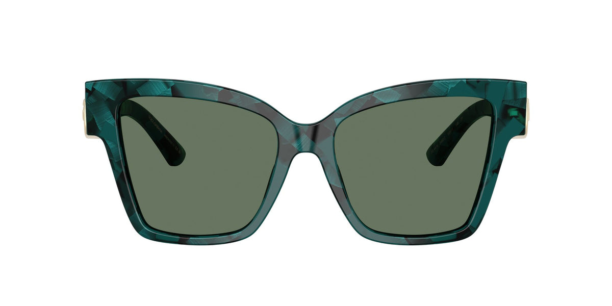 Dolce & Gabbana 0DG4470 3460/2 54 Pearl Havana Petroleum/ Dark Green