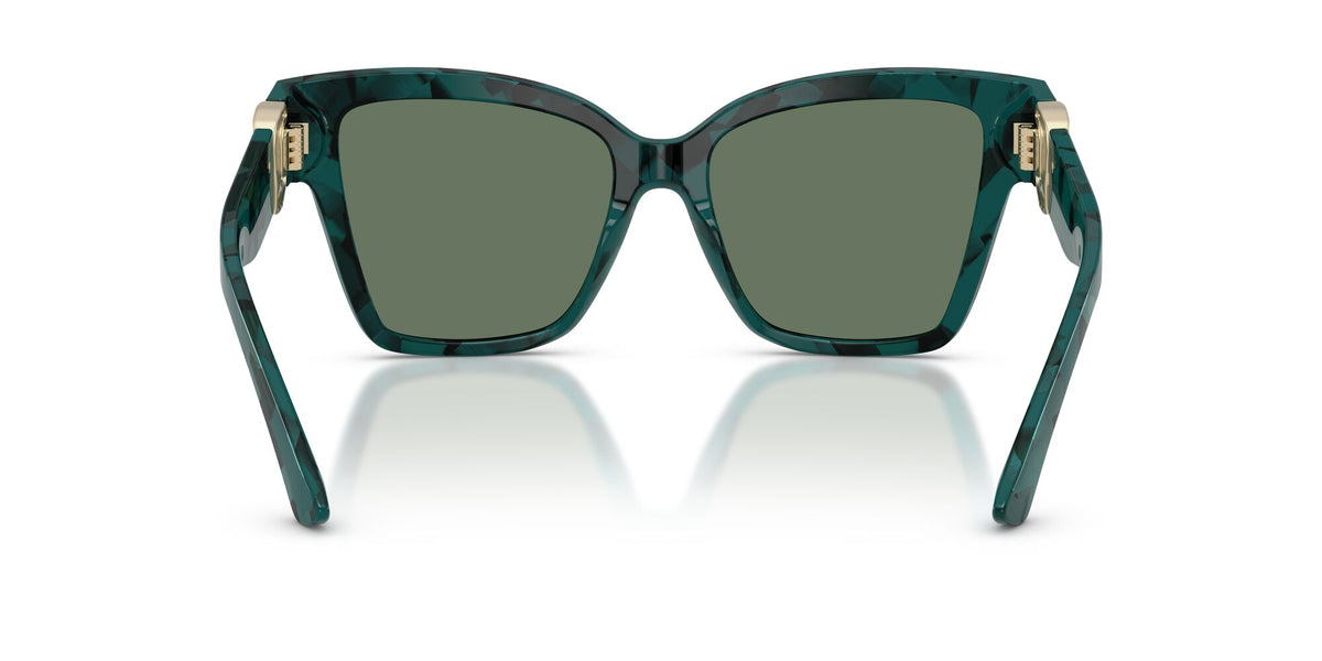 Dolce & Gabbana 0DG4470 3460/2 54 Pearl Havana Petroleum/ Dark Green