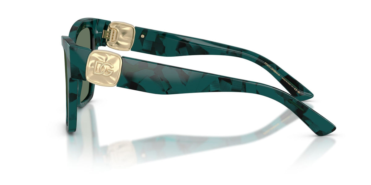 Dolce & Gabbana 0DG4470 3460/2 54 Pearl Havana Petroleum/ Dark Green