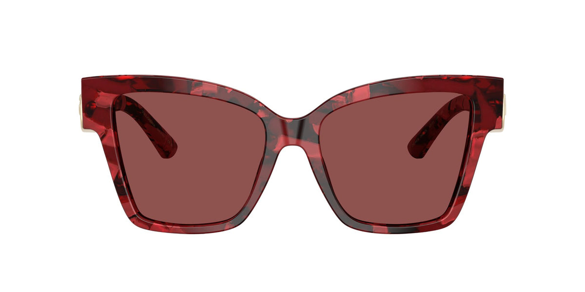 Dolce & Gabbana 0DG4470 346375 54 Pearl Havana Red/ Dark Violet