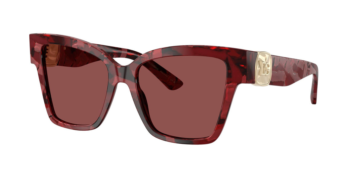 Dolce & Gabbana 0DG4470 346375 54 Pearl Havana Red/ Dark Violet