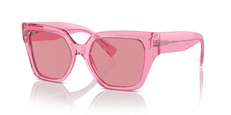Dolce & Gabbana 0DG4471 314830 52 Transparent Pink/ Pink Mirror Internal Silver