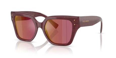 Dolce & Gabbana  0DG4471 3442D0 52 Bordeaux Lace/ Dark Violet Mirror Red