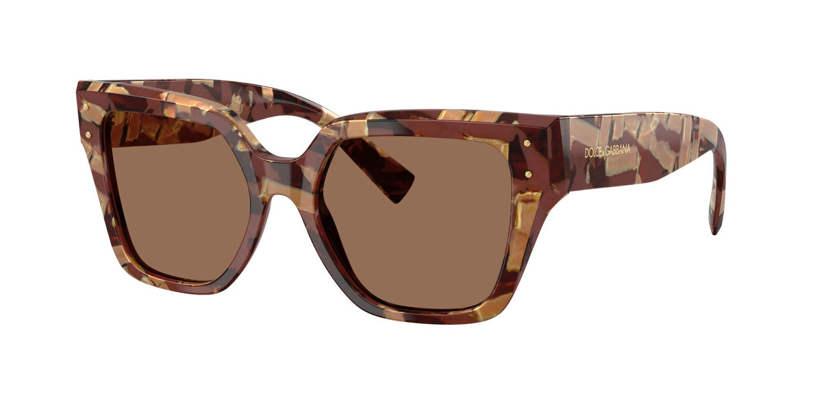 Dolce & Gabbana 0DG4471 346273 52 Pearl Havana Brown/ Dark Brown