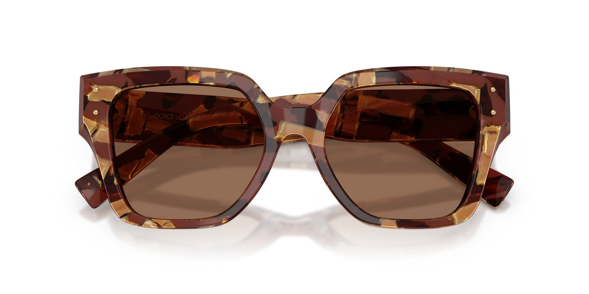 Dolce & Gabbana 0DG4471 346273 52 Pearl Havana Brown/ Dark Brown