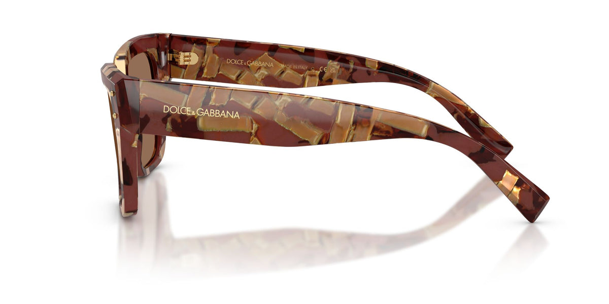 Dolce & Gabbana 0DG4471 346273 52 Pearl Havana Brown/ Dark Brown