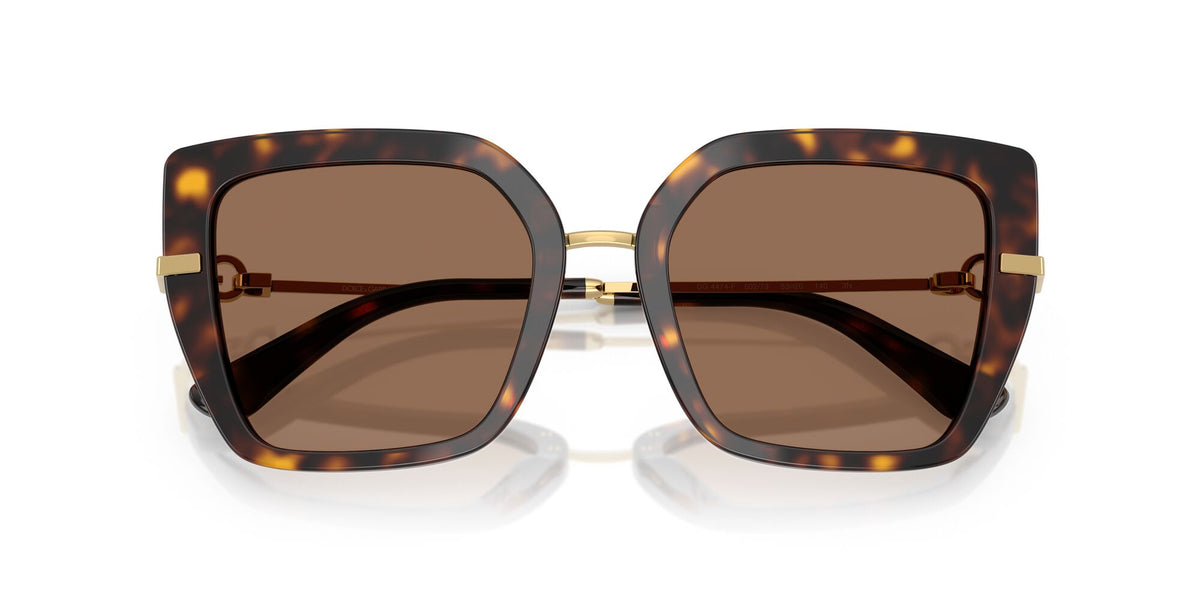 Dolce & Gabbana  0DG4474F 502/73 53 Havana/ Dark Brown