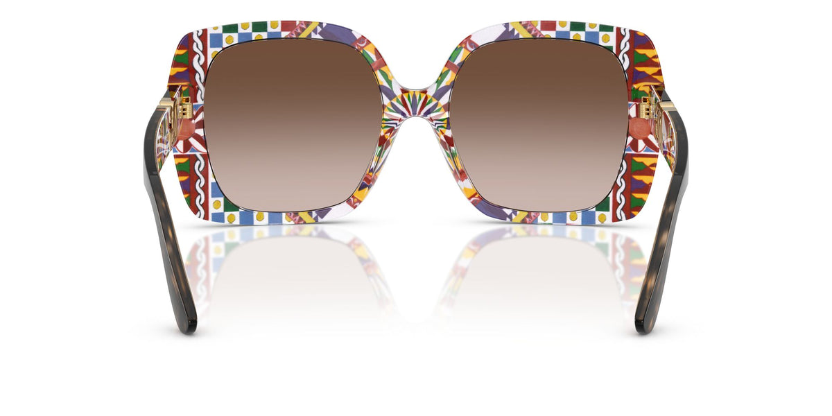 Dolce & Gabbana  0DG4475 321713 56 Havana On White Barrow/ Brown Gradient