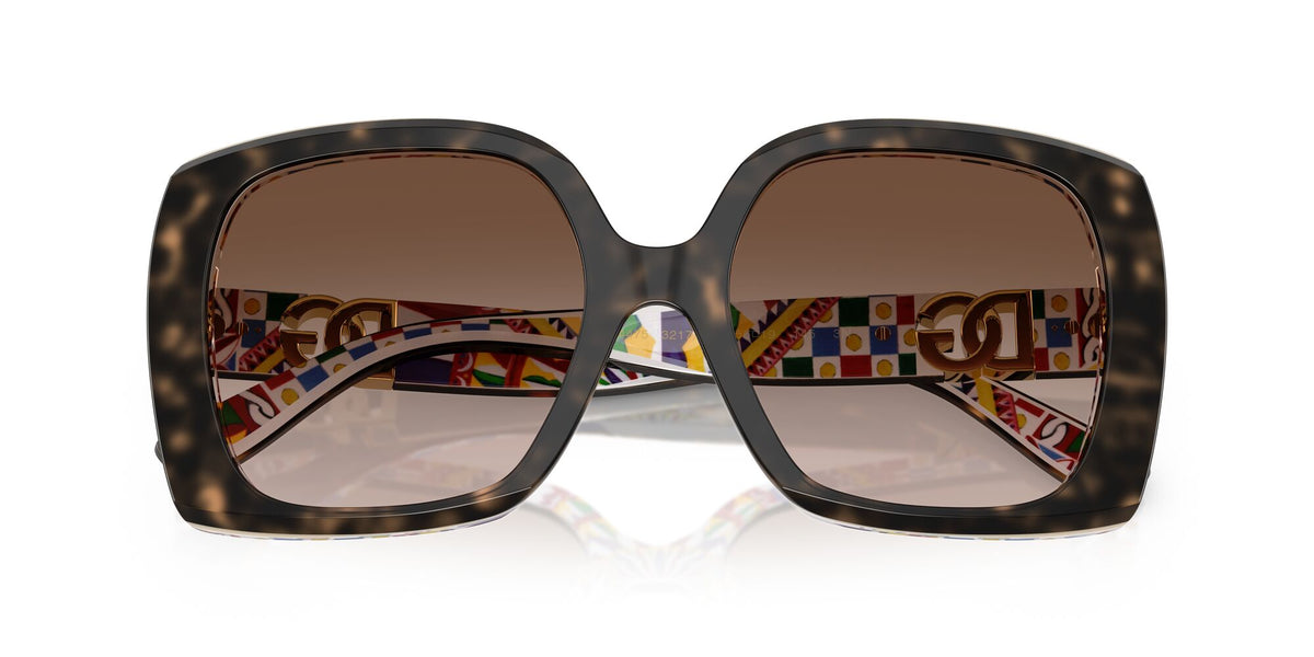 Dolce & Gabbana  0DG4475 321713 56 Havana On White Barrow/ Brown Gradient