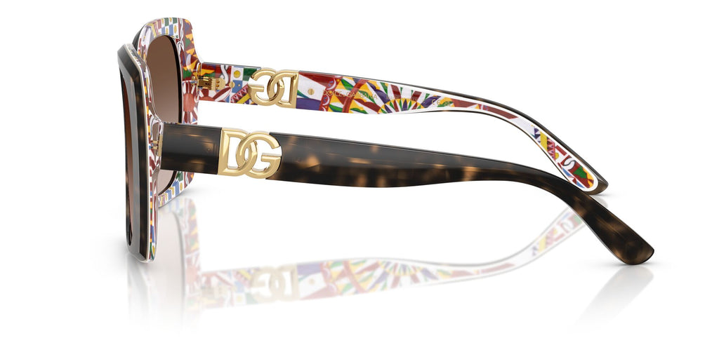 Dolce & Gabbana  0DG4475 321713 56 Havana On White Barrow/ Brown Gradient