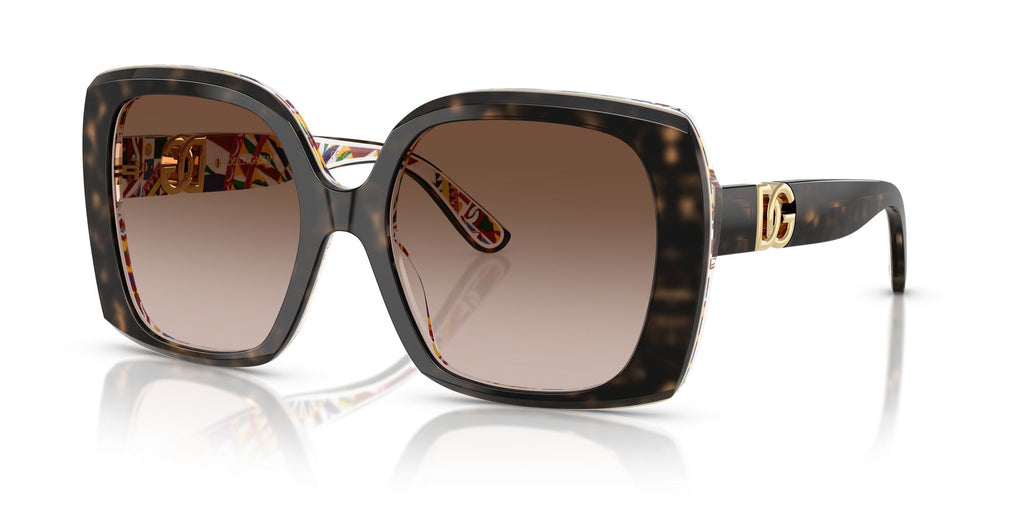 Dolce & Gabbana  0DG4475 321713 56 Havana On White Barrow/ Brown Gradient