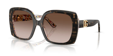 Dolce & Gabbana  0DG4475 321713 56 Havana On White Barrow/ Brown Gradient