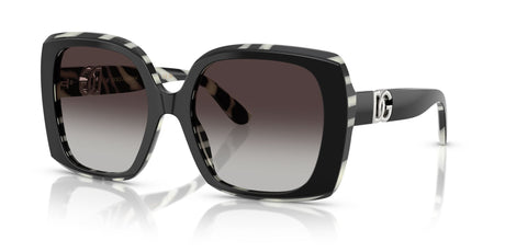 Dolce & Gabbana  0DG4475 33728G 56 Black On Zebra/ Grey Gradient