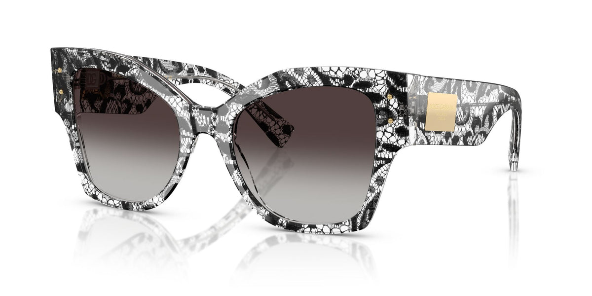 Dolce & Gabbana  0DG4478 32878G 53 Black Lace/ Grey Gradient Black