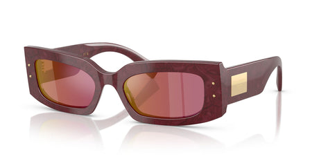 Dolce & Gabbana  0DG4479F 3442D0 55 Bordeaux Lace/ Dark Violet Mirror Red