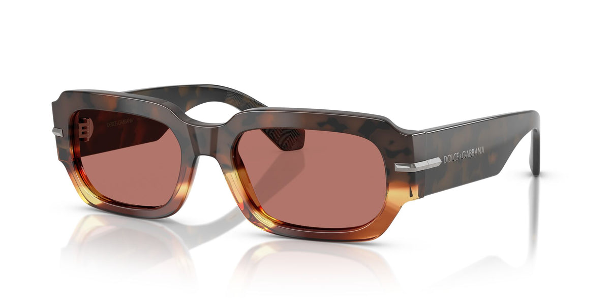 Dolce & Gabbana  0DG4485F 3438M6 54 Havana Warm Brown/ Bordeaux