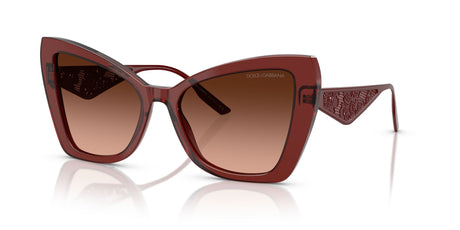 Dolce & Gabbana  0DG4489 30455M 55 Transparent Bordeaux/ Pink Gradient Grey